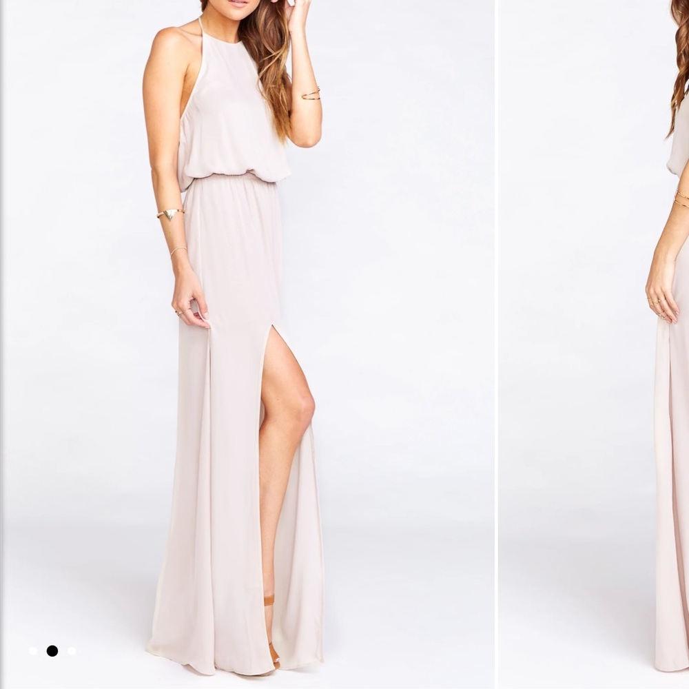 Mumu bridesmaids dress